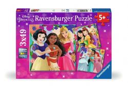 RAVENSBURGER CASSE-TÊTE 3X49 PIÈCES - PRINCESSES DISNEY #12001068